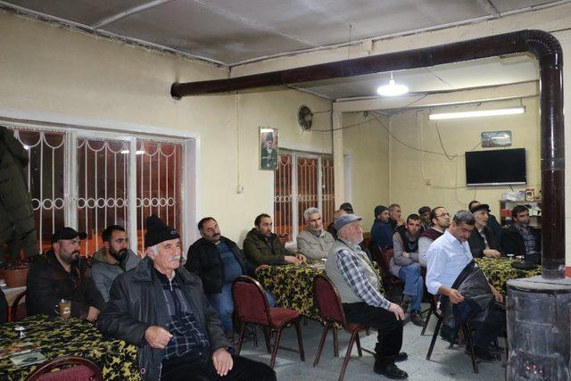 Erzincan’da köy toplantıları devam ediyor