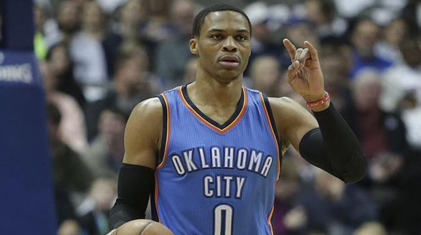  Oklahoma City  Thunder'ı George ve Westbrook taşıdı