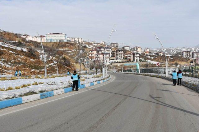 Tunceli Belediyesinden temizlik çalışması