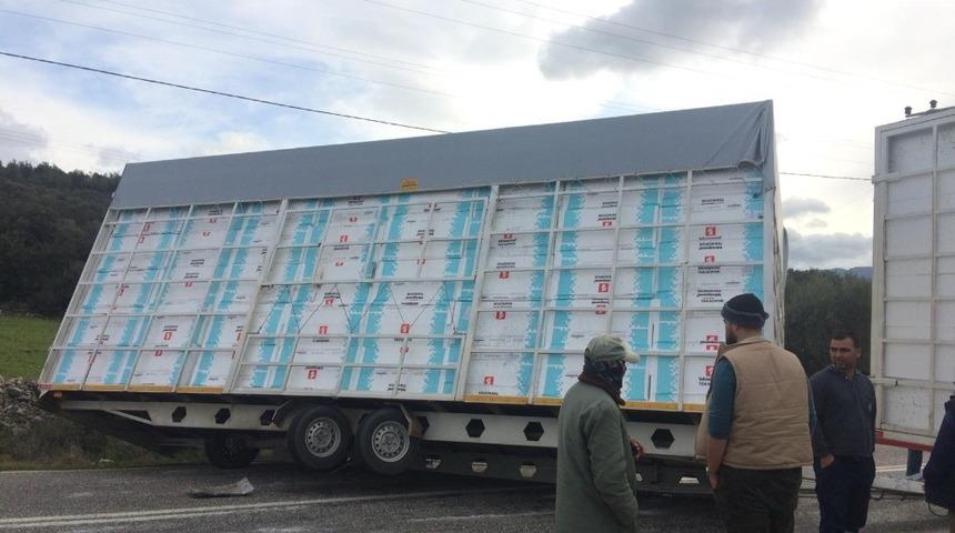 Milas&rsquo;ta trafik kazası