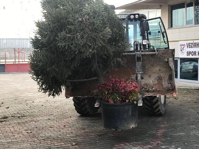 Vezirhan’da çevre çalışmaları devam ediyor