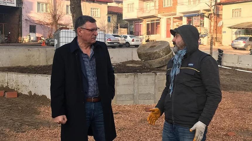 Vezirhan’da çevre çalışmaları devam ediyor