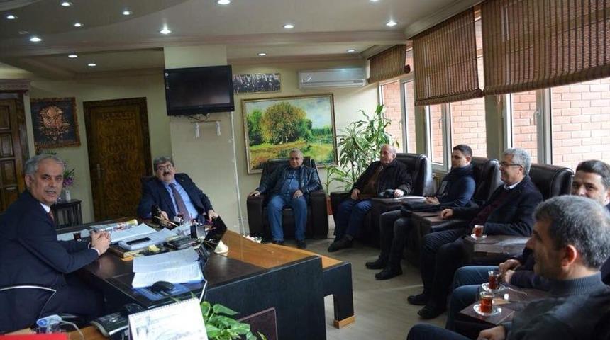 Belediye başkanları bir araya geldi