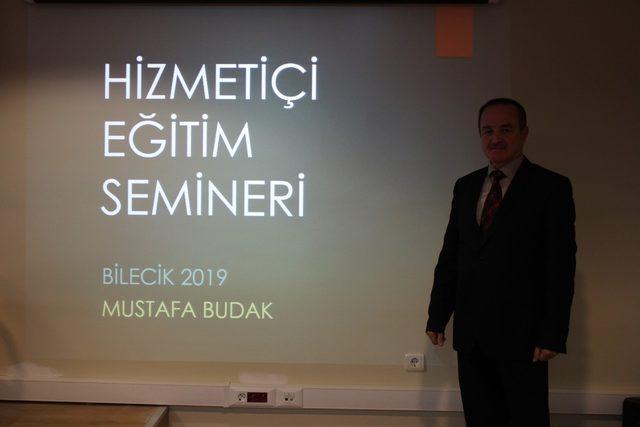 Personele hizmet içi eğitim verildi