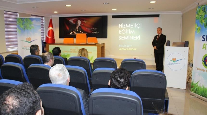 Personele hizmet i&ccedil;i eğitim verildi