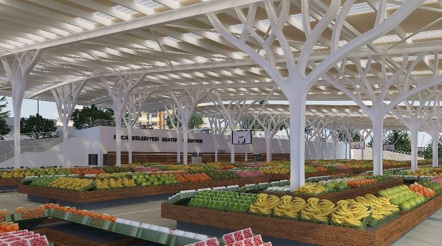 Adatepe &Ccedil;ok Ama&ccedil;lı Kapalı Pazaryeri 2 Mart&rsquo;ta hizmete giriyor