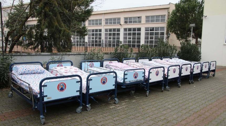 Bafra Belediyesinden hasta yatağı desteği