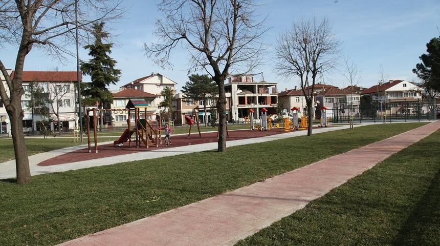 Donatım&rsquo;da ki park &ccedil;alışması vatandaşların beğenisini kazandı