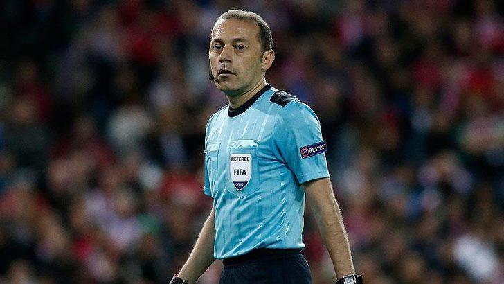 Galatasaray - Medipol Başakşehir maçını Cüneyt Çakır yönetecek 