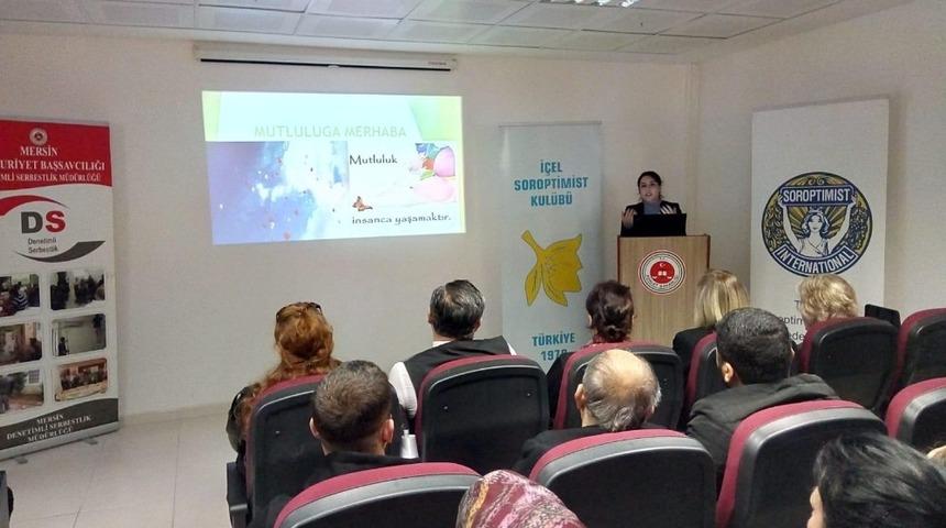 Denetli serbestlik y&uuml;k&uuml;ml&uuml;lerine &rsquo;Mutluluğa Merhaba&rsquo; semineri