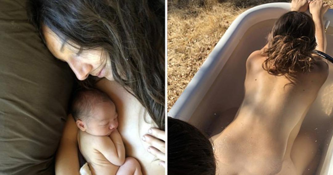 Annesinin korkutan hikayeleriyle b&uuml;y&uuml;d&uuml;, k&uuml;vette doğum yaptı