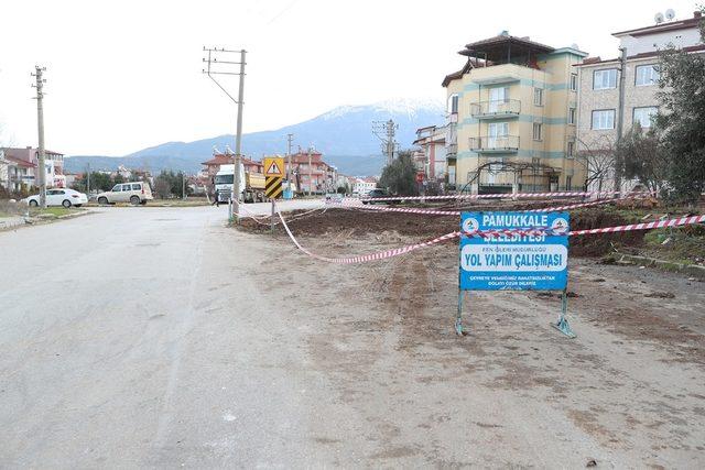 Pamukkale’de yeşil alan için kamulaştırma sürüyor