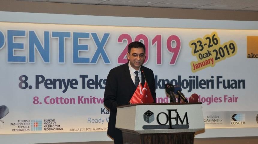 8. Pentex fuarı a&ccedil;ıldı