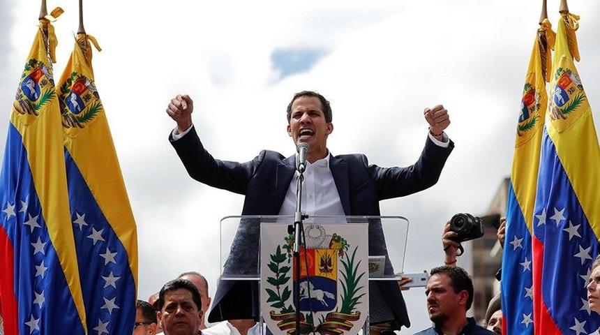 Juan Guaido: Askeri m&uuml;dahale telefon edip &ccedil;ağrılabilen bir şey değil