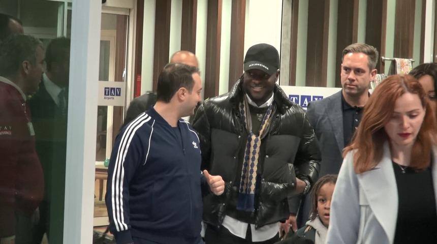 Fenerbahçe'nin yeni transferi Victor Moses İstanbul'da