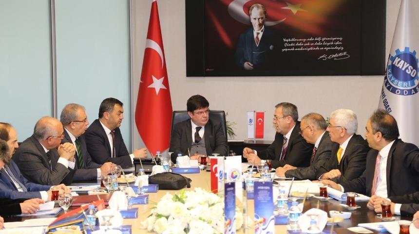 Kayseri İl İstihdam ve Mesleki Eğitim Kurulu toplantısı yapıldı