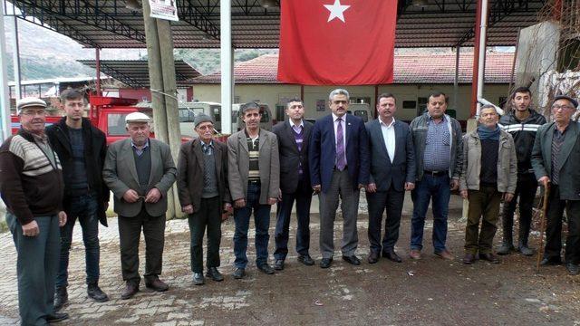 Hauk Alıcık projelerini Çobanlar’da anlattı