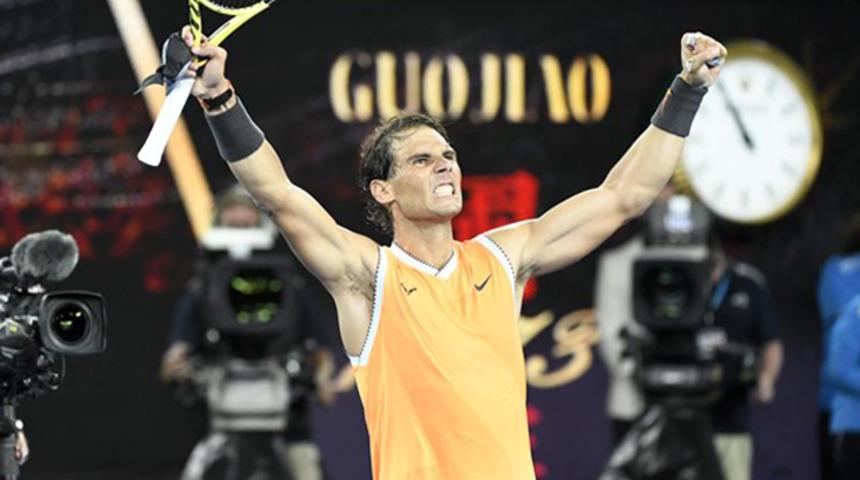 Rafael Nadal adını finale yazdırdı