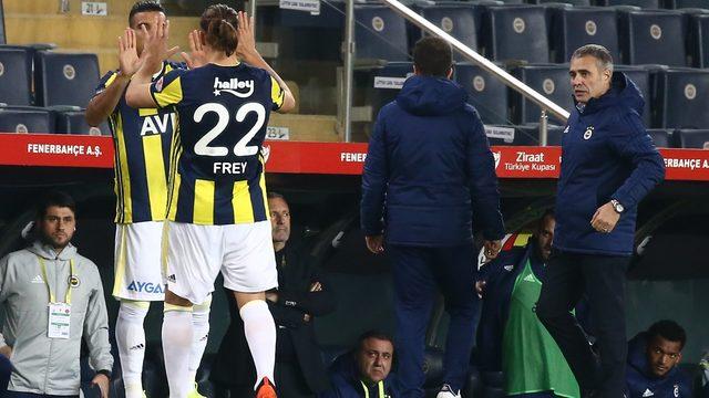 Fenerbahçe - Ümraniyespor maçında Michael Frey sakatlandı