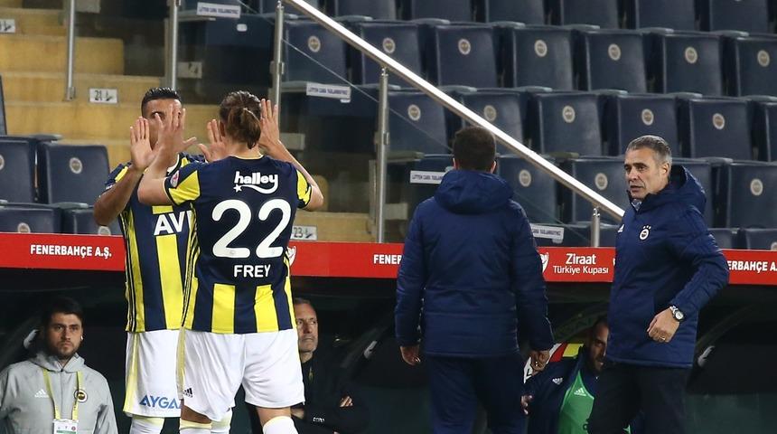 Fenerbahçe - Ümraniyespor maçında Michael Frey sakatlandı