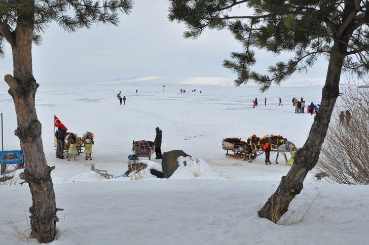 Çıldır Gölü'ne ziyaretçi akını G1
