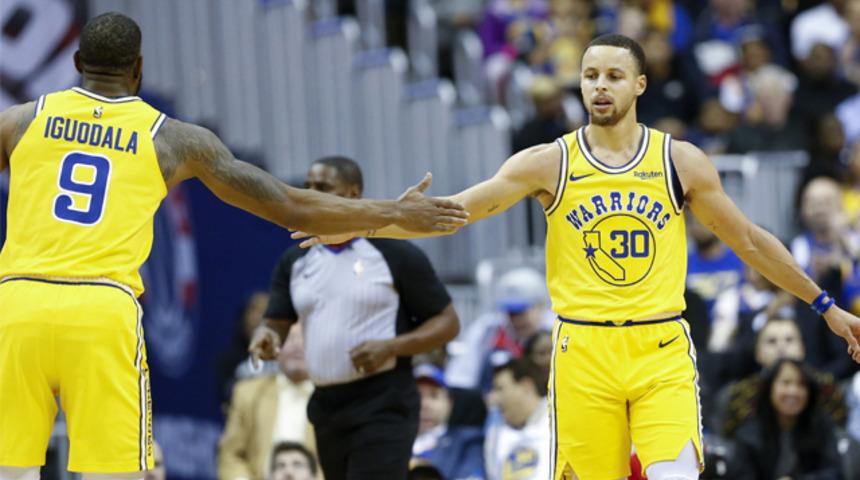 Golden State Warriors galibiyet serisini 9 maça çıkardı