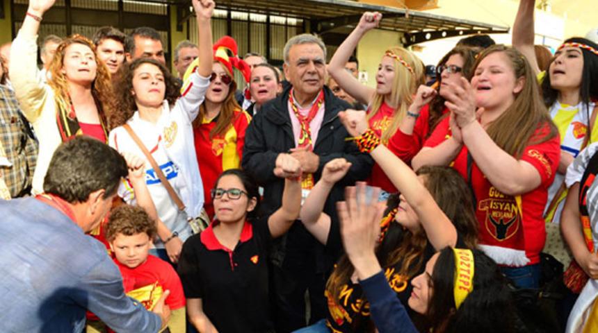 İzmir Büyükşehir Belediyesi'nden Göztepe'ye dev destek