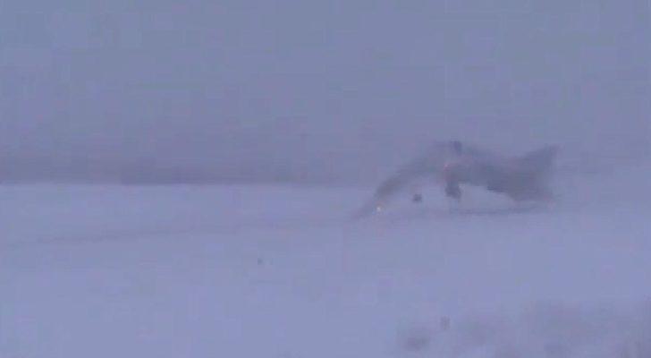 Rus Tu-22M3 uçağının düşme anının görüntüleri yayınlandı  G3