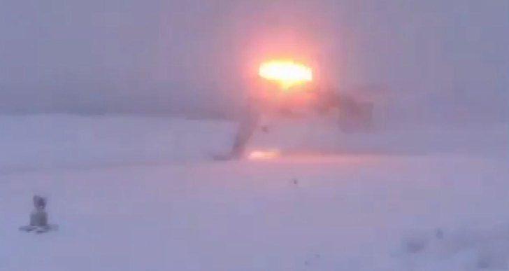 Rus Tu-22M3 uçağının düşme anının görüntüleri yayınlandı  G4