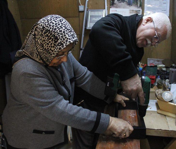 70'lik çift hobilerini mesleğe dönüştürdü  G3