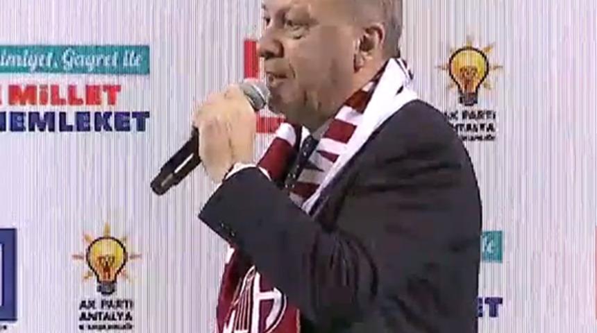 Erdoğan: Antalya'da 100 milyon TL zarar tahmin ediliyor