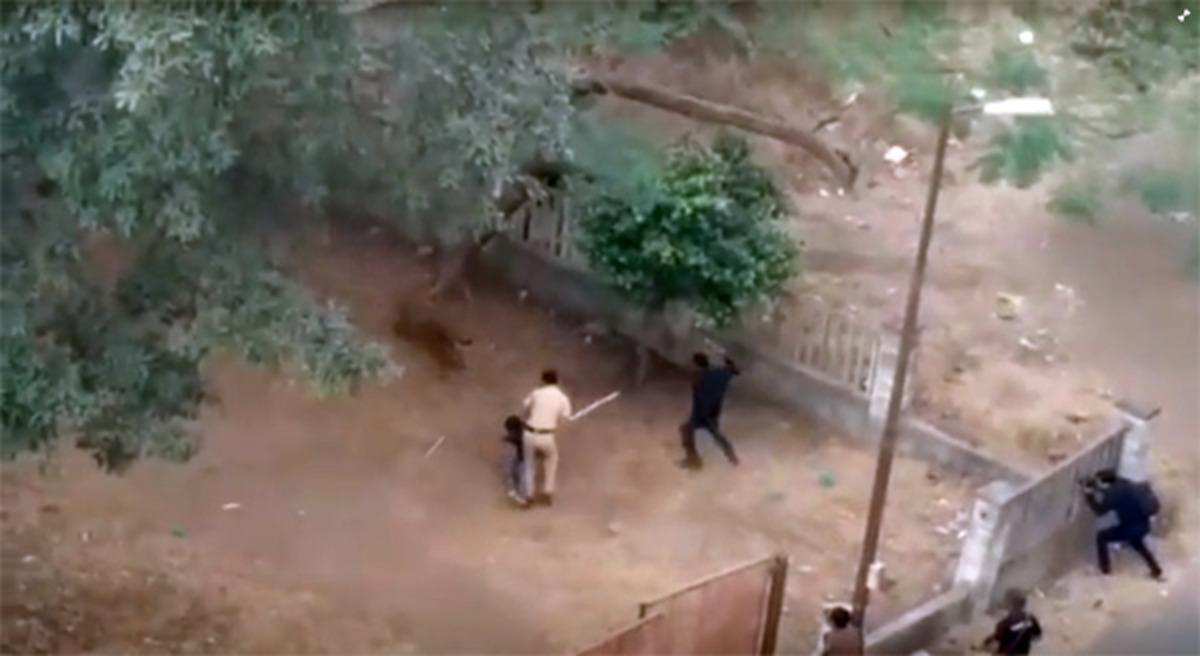 &Ccedil;ığlıkları kimse engelleyemedi! Dehşeti yaşadılar