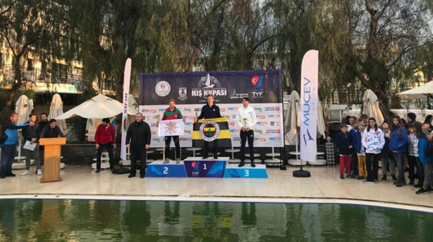 Fenerbah&ccedil;e Doğuş Yelken Şubesi'nden Yiğit  Yal&ccedil;ın &Ccedil;ıtak birinci oldu