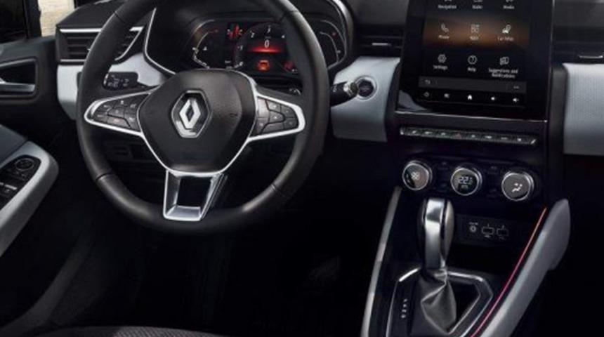 Yeni Renault Clio kokpiti t&uuml;m detayları ile yayınlandı