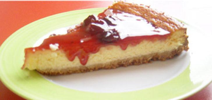 Meyve Soslu Cheesecake