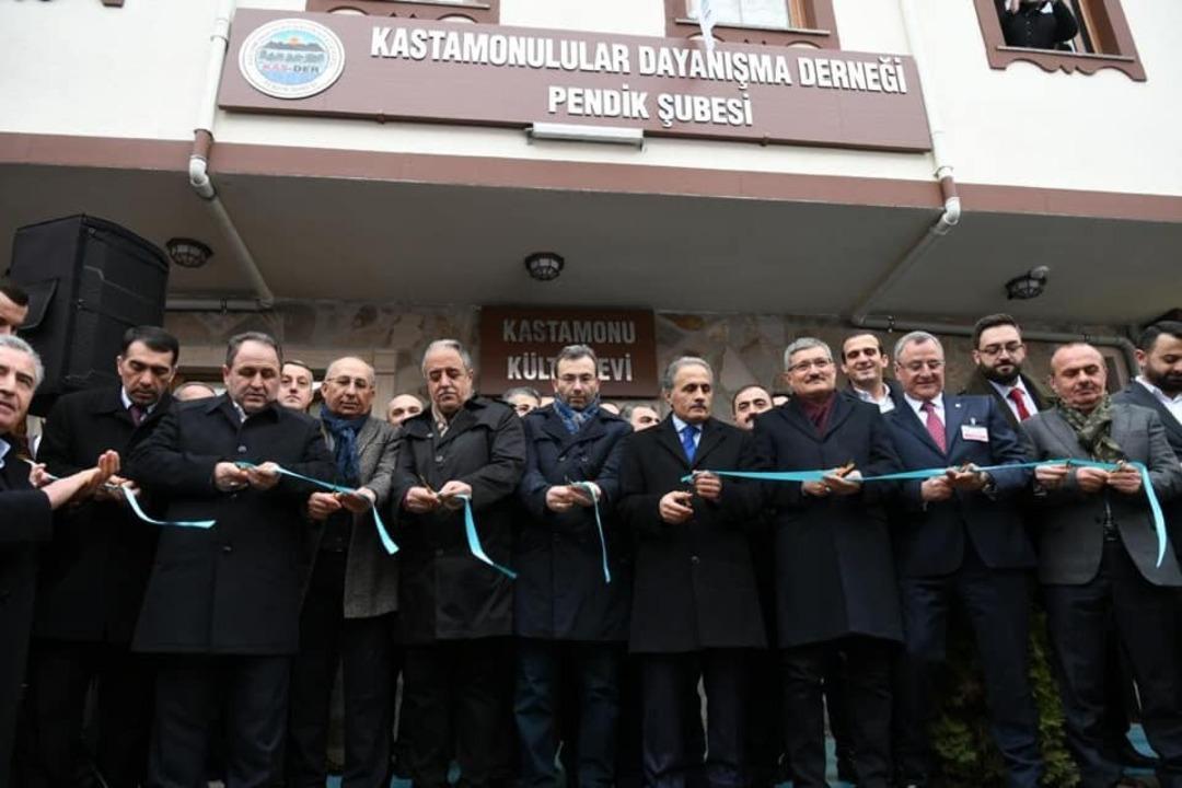 Pendik&rsquo;te Kastamonu Derneğinin K&uuml;lt&uuml;r Evi hizmete a&ccedil;ıldı