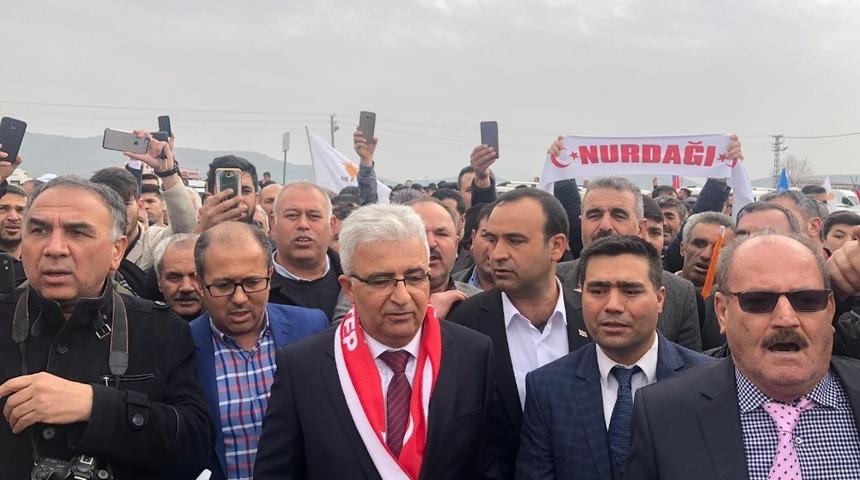 Cumhur ittifakı adayı Kavak’a muhteşem karşılama