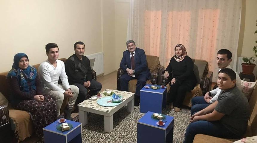 Başkan Can ev ziyaretlerine devam ediyor