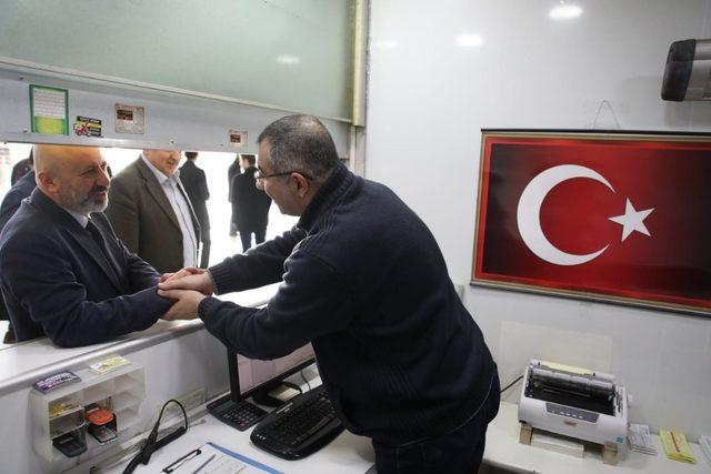 Başkan Çolakbayrakdar’dan geri dönüşüm esnafına müjde