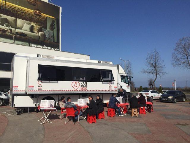 Kızılay kan tırı Fatsa’da