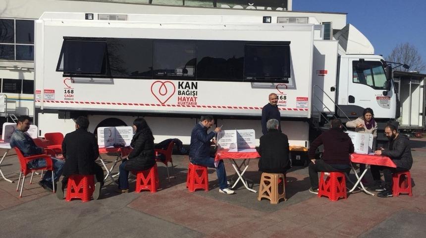 Kızılay kan tırı Fatsa&rsquo;da