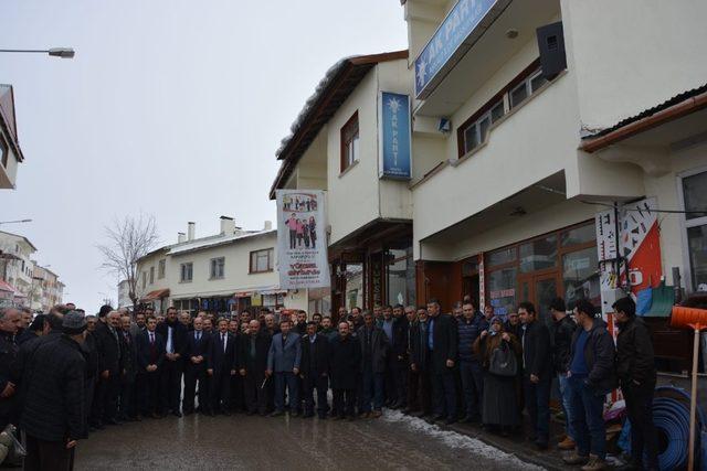 Cumhur ittifakı Aşkale Belediye Başkan adayı tanıtım toplantısı yapıldı