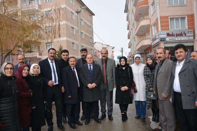 Cumhur ittifakı Aşkale Belediye Başkan adayı tanıtım toplantısı yapıldı