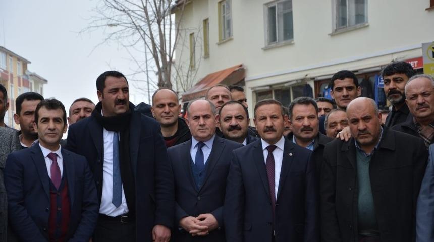 Cumhur ittifakı Aşkale Belediye Başkan adayı tanıtım toplantısı yapıldı