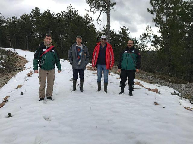 Acil Yardım Ekibi Akdağ’ın zirvesine çıktı