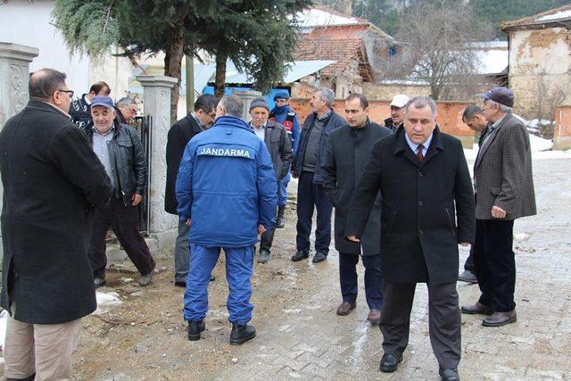 Dumlupınar protokolü, Ağaçköy’de halk toplantısı düzenledi