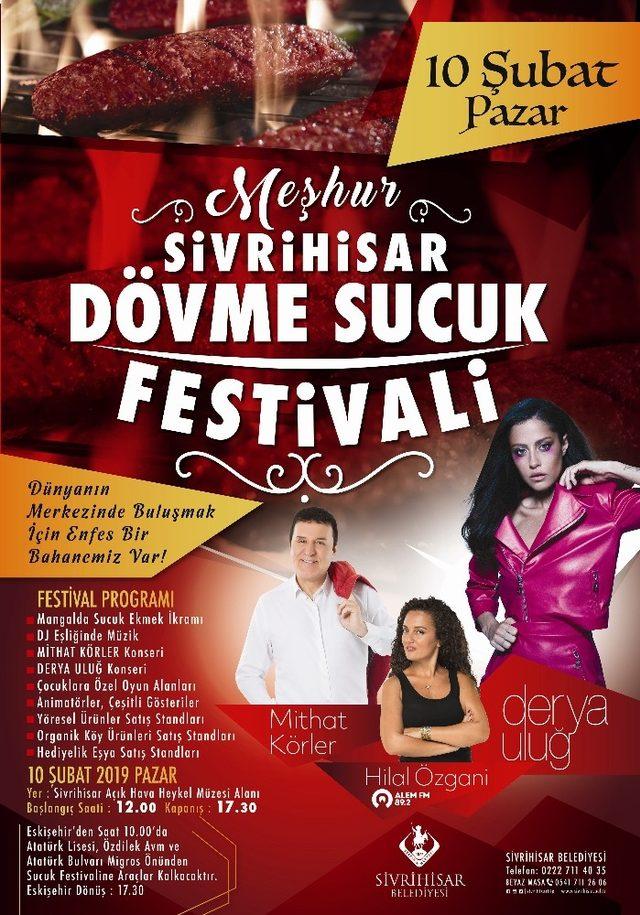 Sivrihisar’da Sucuk Festivali başlıyor