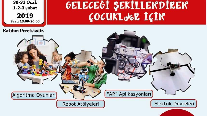 &lsquo;Kids Robotics At&ouml;lyesi&rsquo; başlıyor
