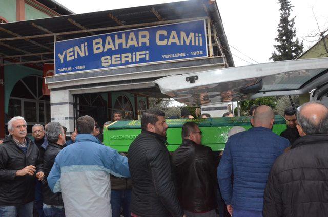 Büyük Menderes Nehri'ne düşüp ölen emekli işçi toprağa verildi