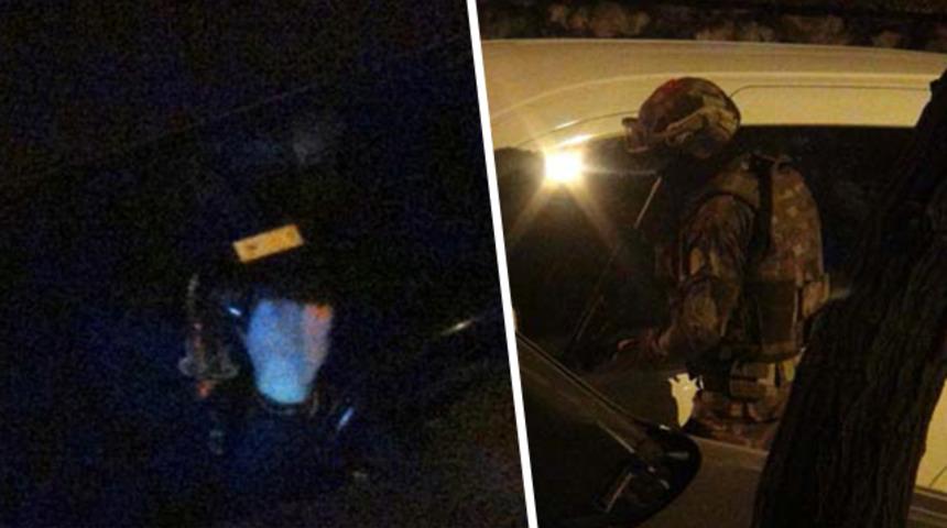 Gece yarısı korku dolu anlar! Polis ekipleri alarma geçti!